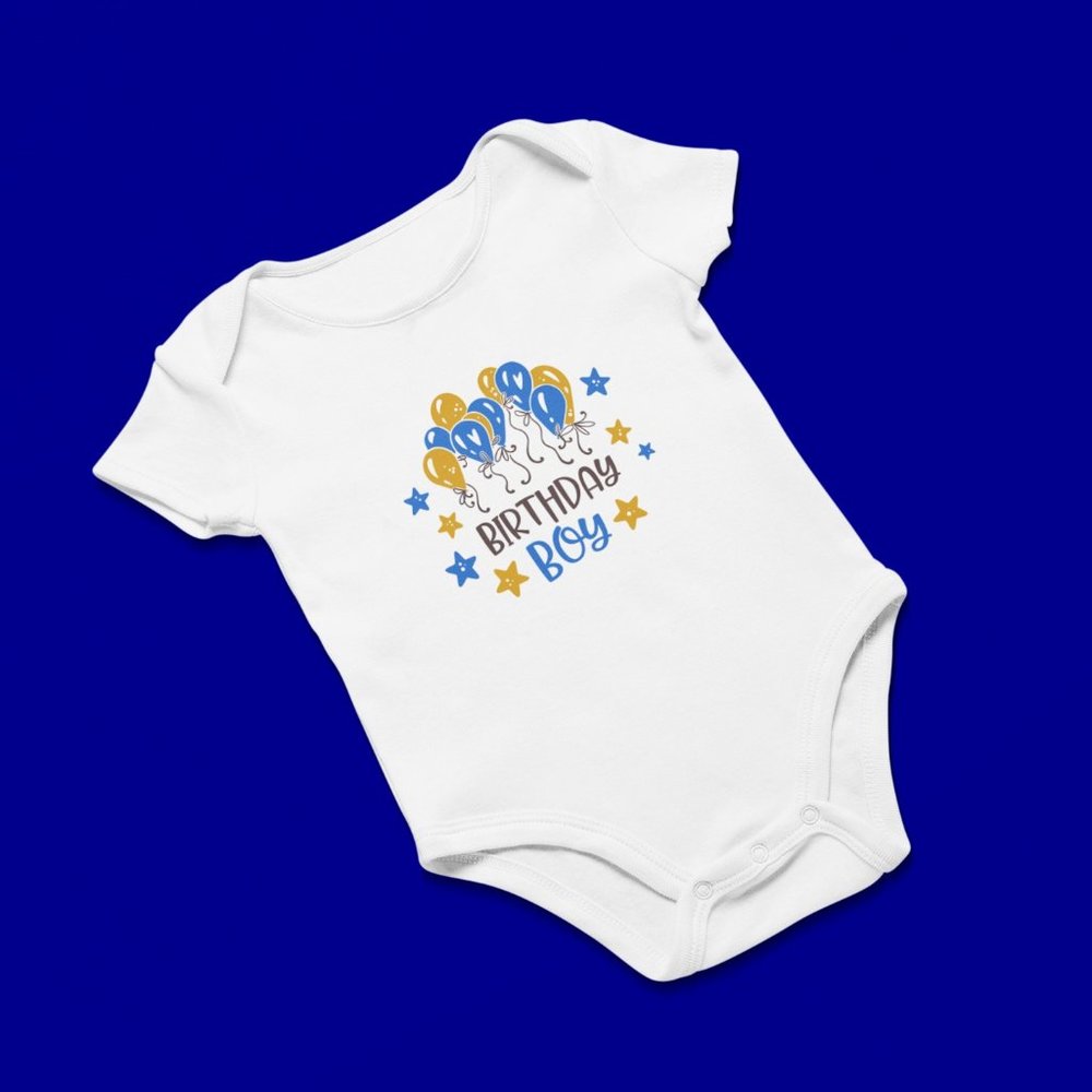Birthday Boy Baby Onesie